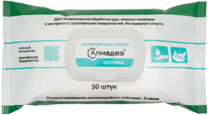 Салфетки влажные Алмадез-Оптима